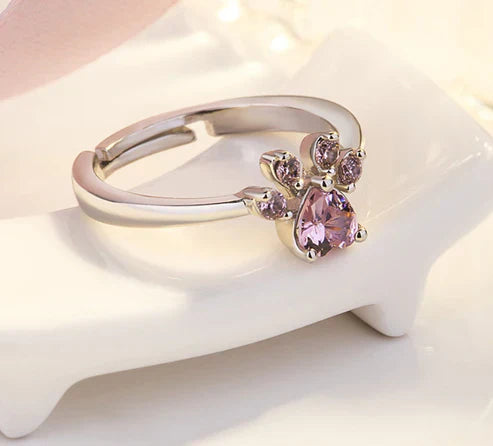 Rose Gold Paw Jewellery Set