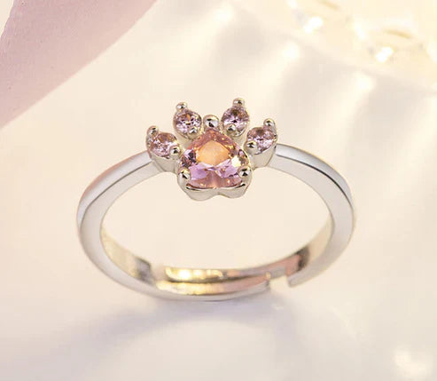 Rose Gold Paw Jewellery Set