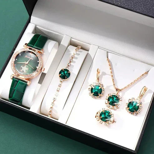 Verdantra Timecourt Jewellery emerald